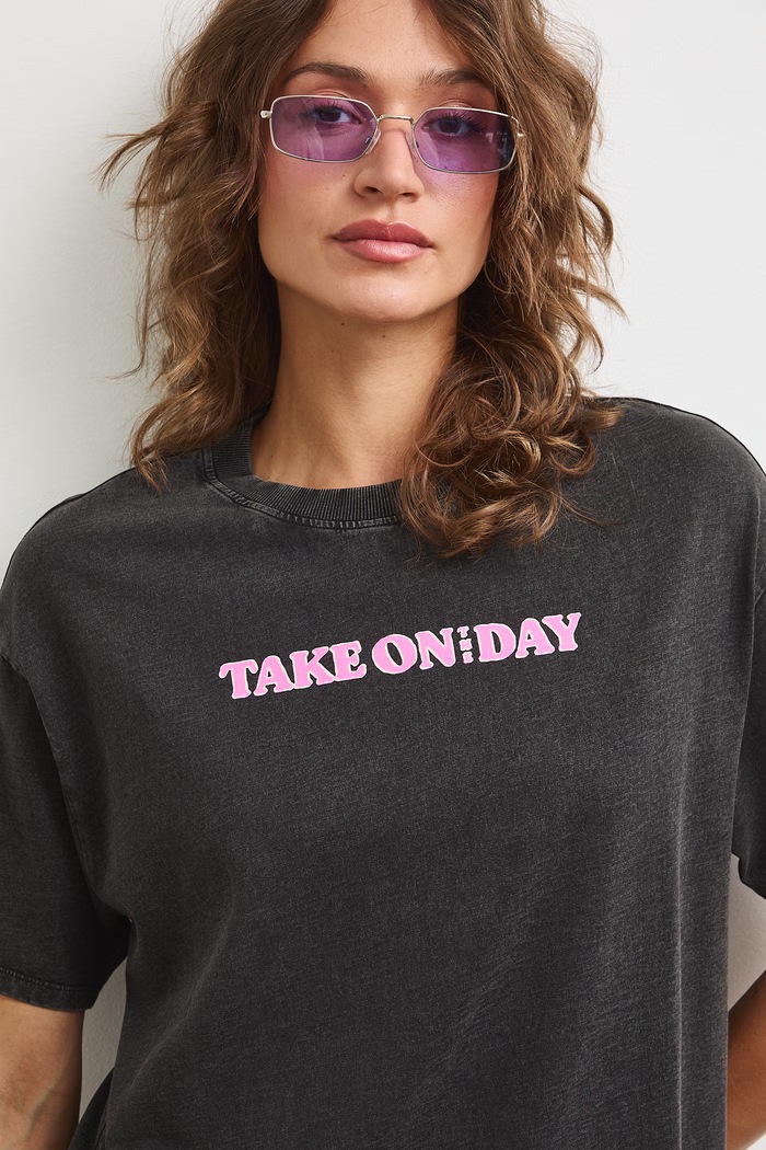 Medicine t-shirt γυναικείο βαμβακερό RS26-TSDA76 γκρί