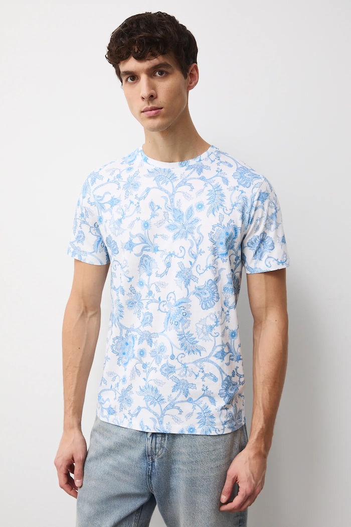 Bavlnené tričko Medicine béžová RS26-TSM010