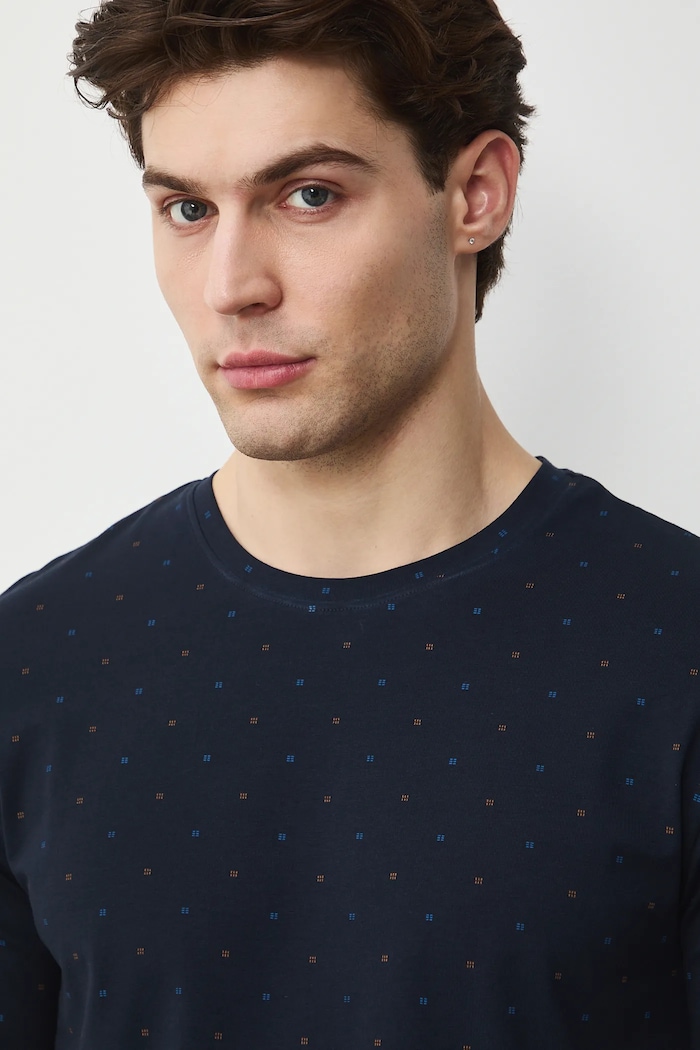Medicine tricou RS26-TSM020 bleumarin