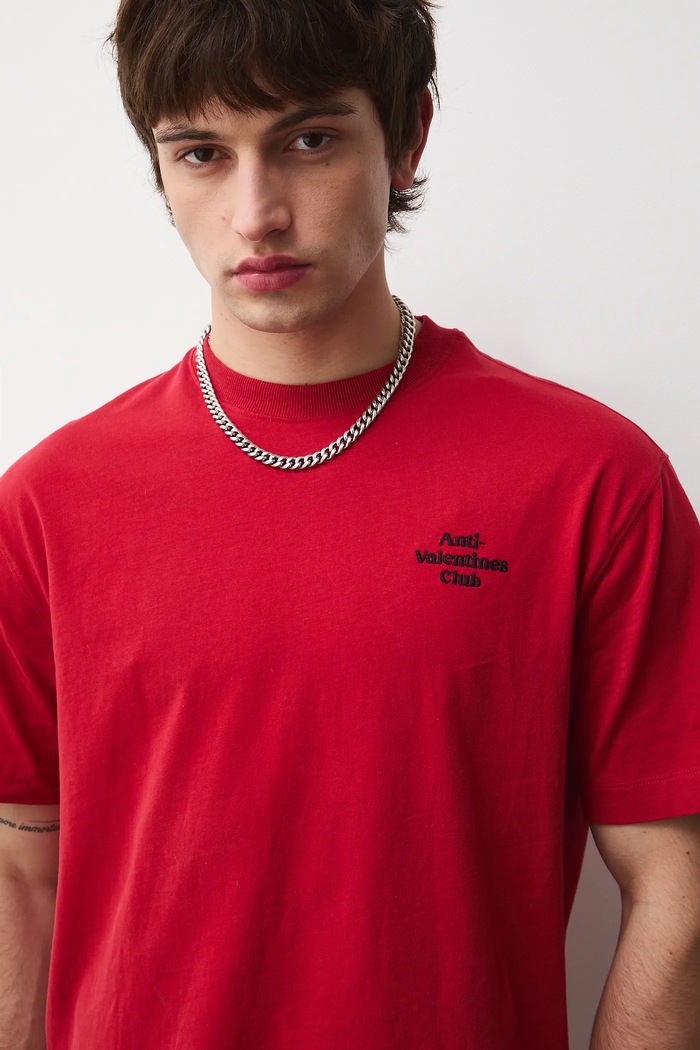 T-shirt bawełniany męski z kolekcji Valentine’s Day RS26-TSM280