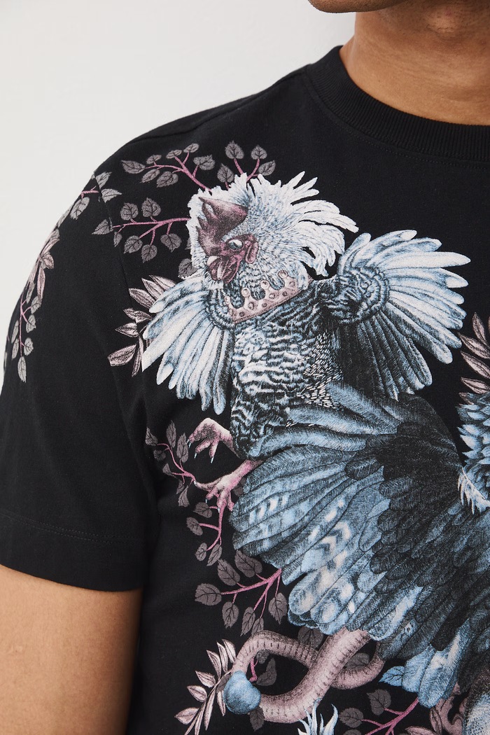 T-shirt męski bawełniany z kolekcji Ilona Tambor x Medicine RS26-TSM652