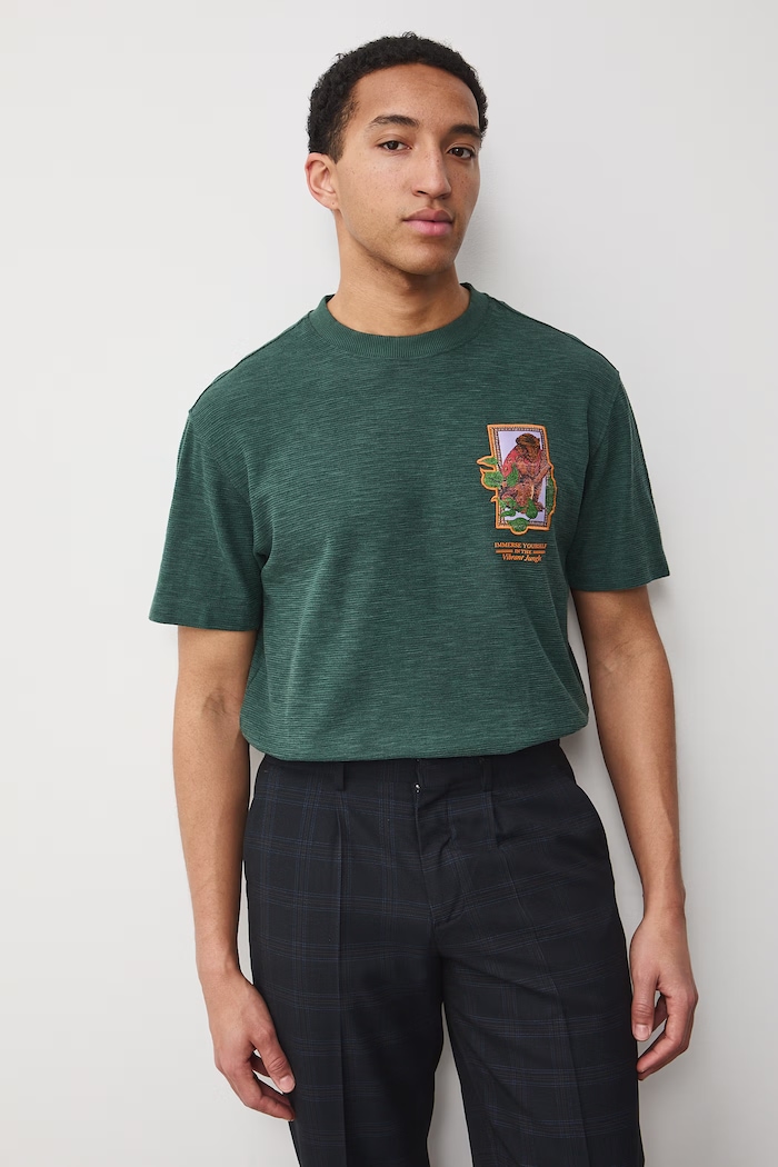 Medicine tricou pentru bărbați RS26-TSM659 verde RS26