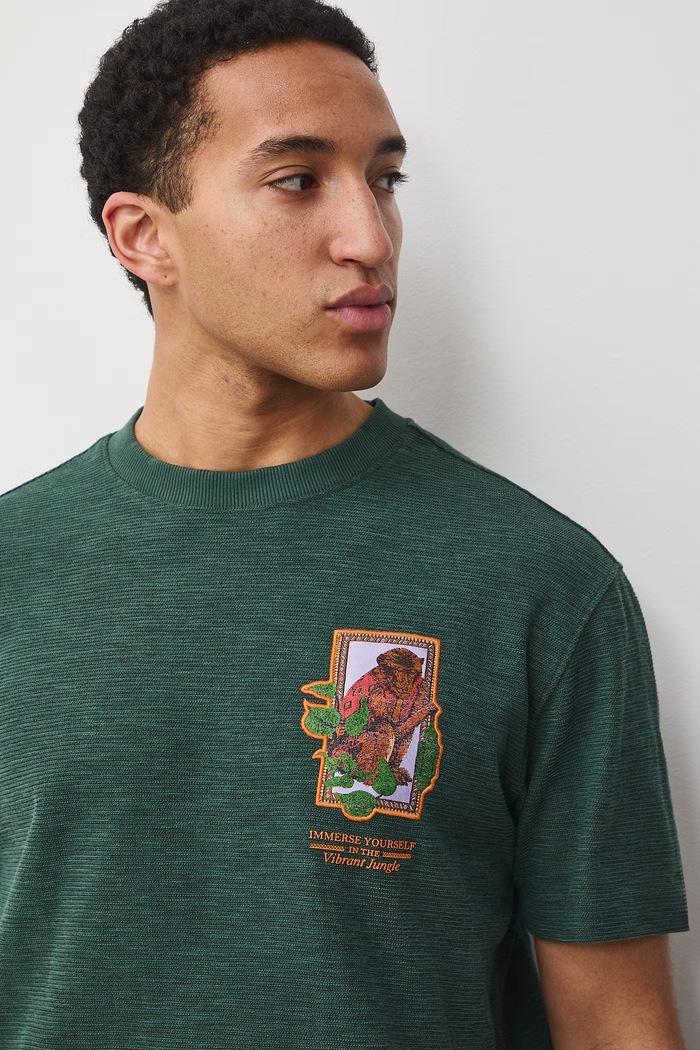 Medicine tricou pentru bărbați RS26-TSM659 verde