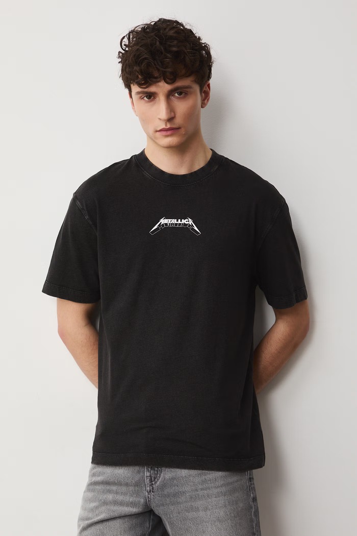 Medicine t-shirt Ανδρικό βαμβακερό RS26-TSM771 μαύρο