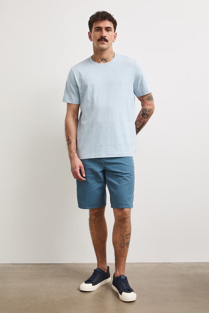 Medicine t-shirt ανδρικό βαμβακερό RS26-TSMA03 μπλε RS26