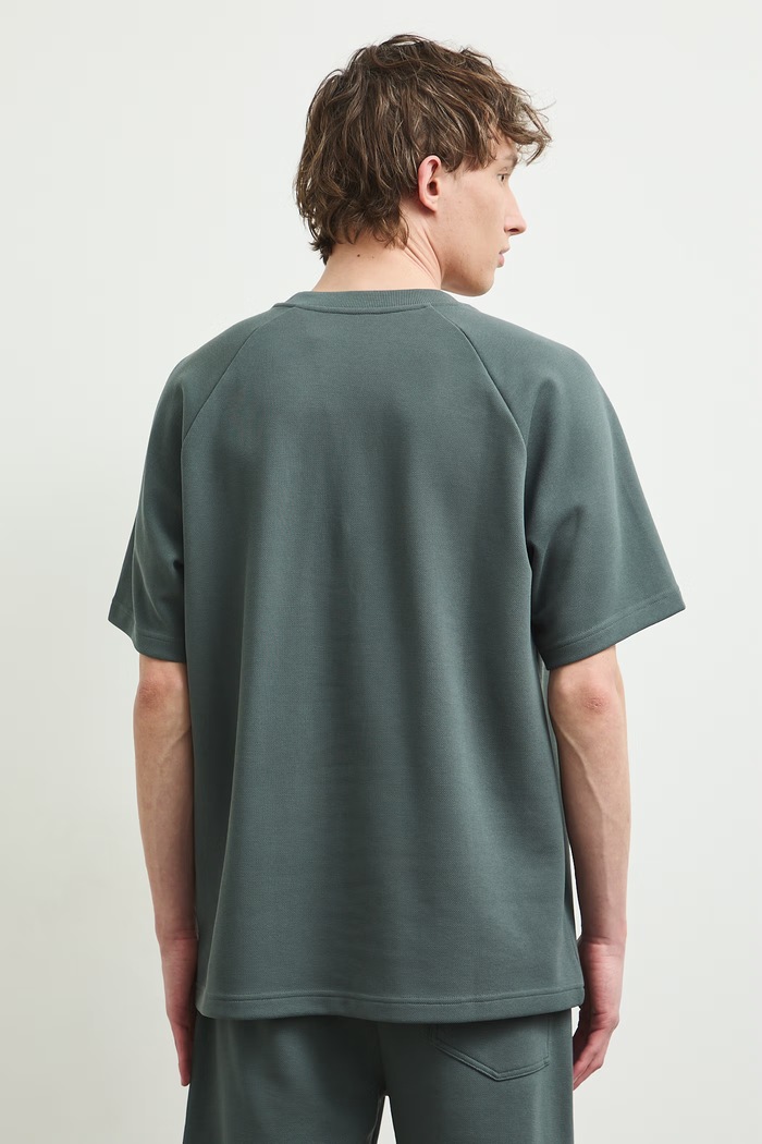 Odzież T-shirt męski gładki RS26-TSMA05 zielony