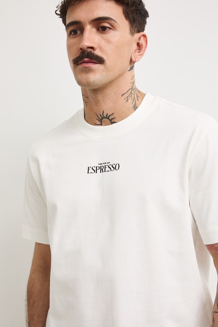 Medicine t-shirt ανδρικό βαμβακερό μπεζ RS26-TSMA23