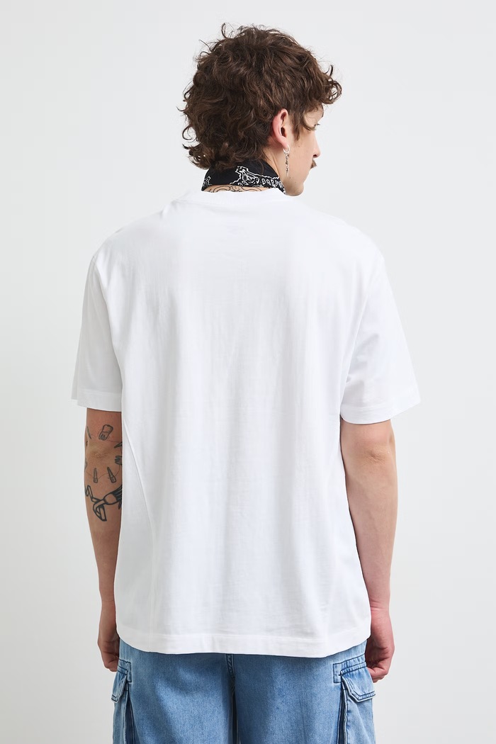 Odzież Medicine T-shirt męski bawełniany RS26-TSMC13 biały