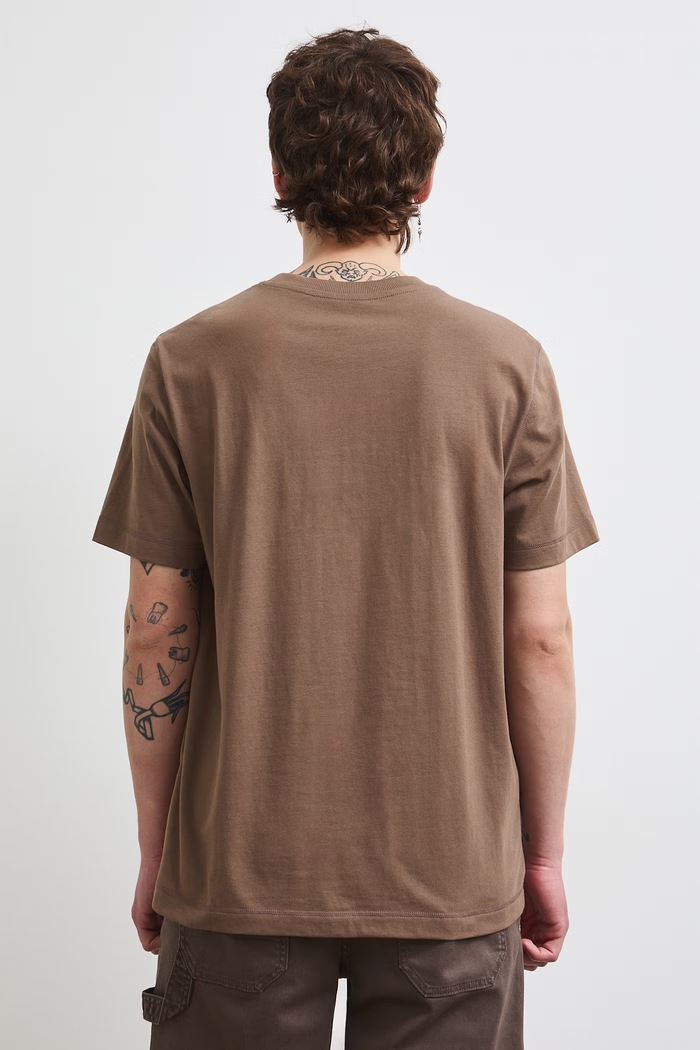 Odzież Medicine T-shirt męski bawełniany RS26-TSMC14 brązowy