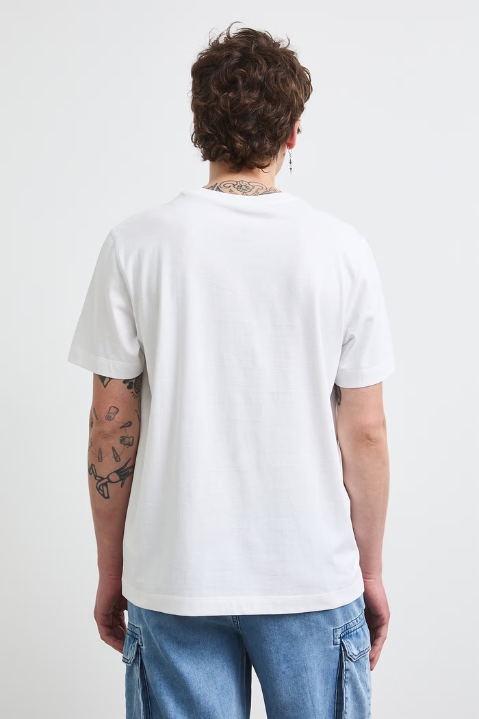Odzież Medicine T-shirt męski bawełniany RS26-TSMC21 biały