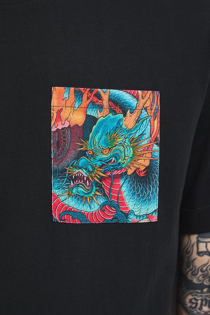 Tričko pánske bavlnené z kolekcie Tattoo Art by Tuan Nguyen RS26-TSMC57