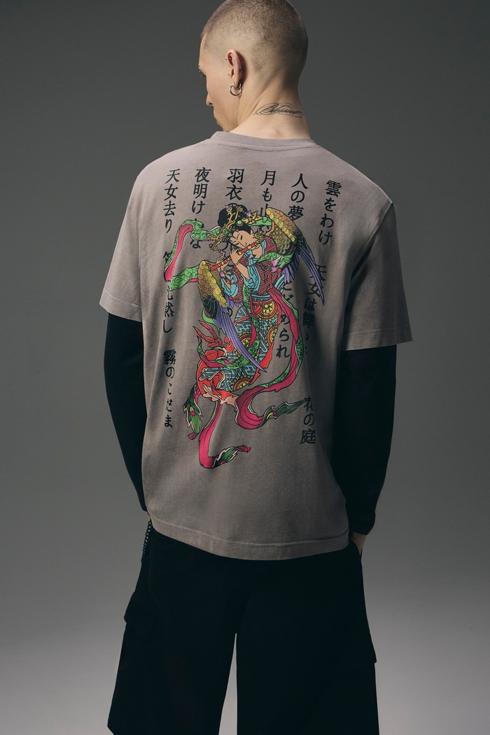 Medicine T-shirt męski bawełniany szary RS26-TSMC58