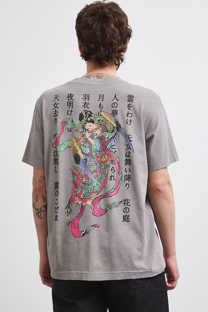 Medicine T-shirt męski bawełniany szary RS26-TSMC58