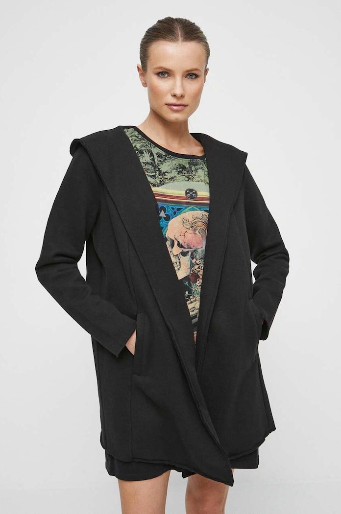 Bluza damska z kolekcji Zamkowe Legendy kolor czarny RW23.BLD150 czarny RW23