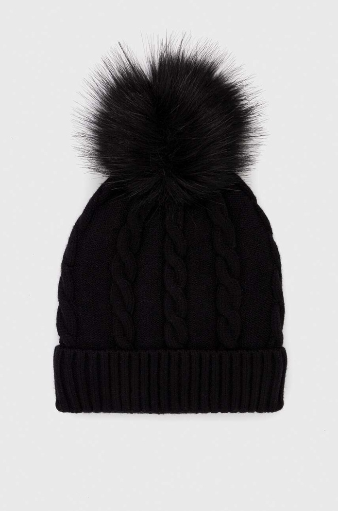 Čiapka dámska čierna farba RW23.CAD800 čierna RW23