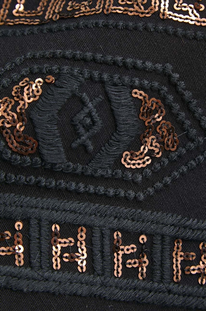 Medicine kimono bawełniane RW23.NDD870 czarny