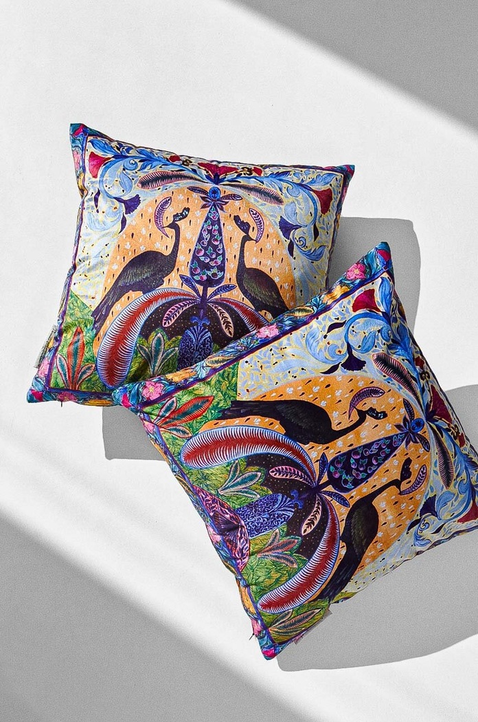 Poszewka dekoracyjna na poduszkę z kolekcji Medicine x Veronika Blyzniuchenko (2-pack) kolor multicolor multicolor RW23.PSUB50