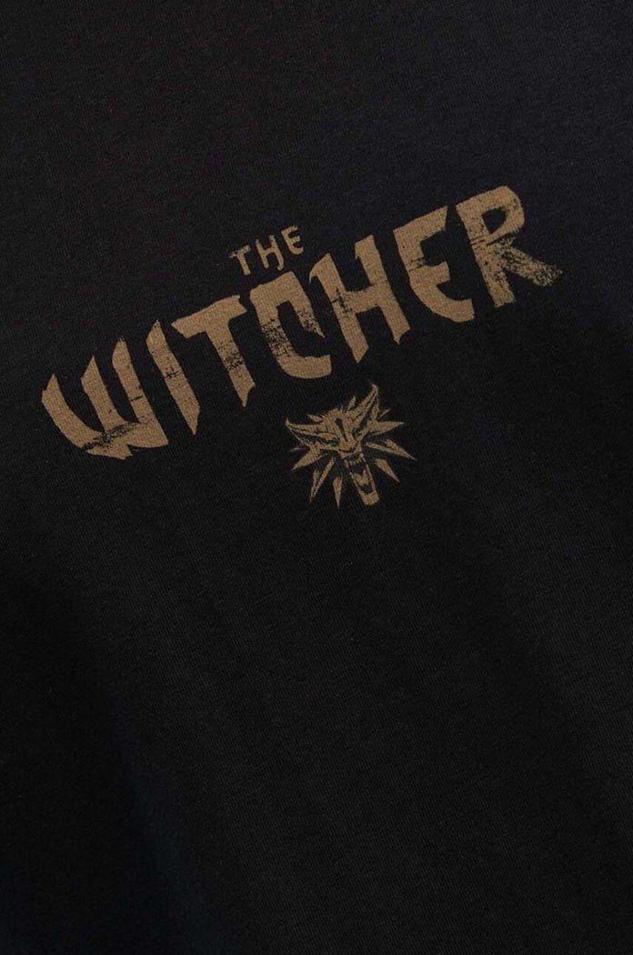 T-shirt damski z kolekcji The Witcher x Medicine kolor czarny RW23.TSD958