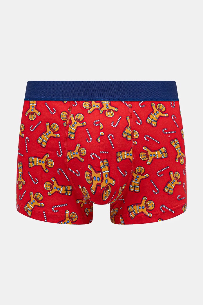 Bokserki bawełniane męskie z domieszką elastanu świąteczne Shrek (2-pack) kolor multicolor RW24.BIM950 multicolor RW24