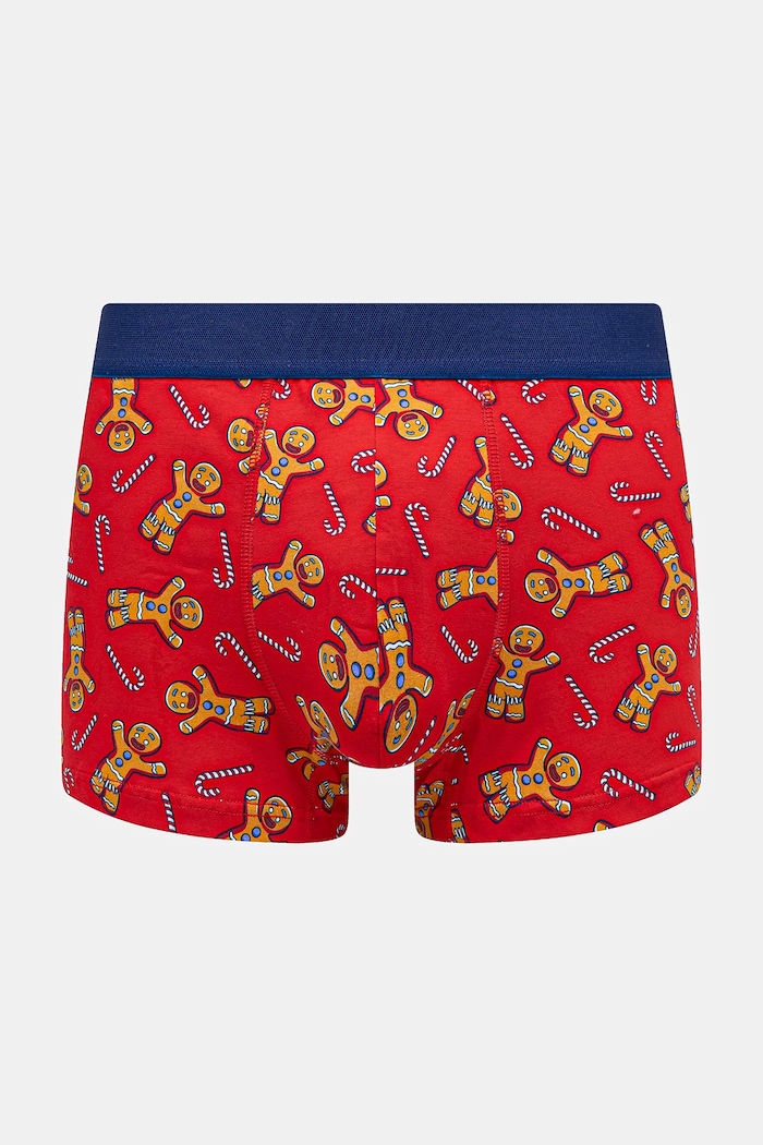 Bokserki bawełniane męskie z domieszką elastanu świąteczne Shrek (2-pack) kolor multicolor RW24.BIM950 multicolor RW24