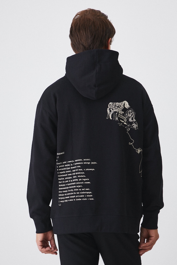 Bluza męska – Medicine z okazji roku Miłosza, kolor czarny czarny RW24-BLM650