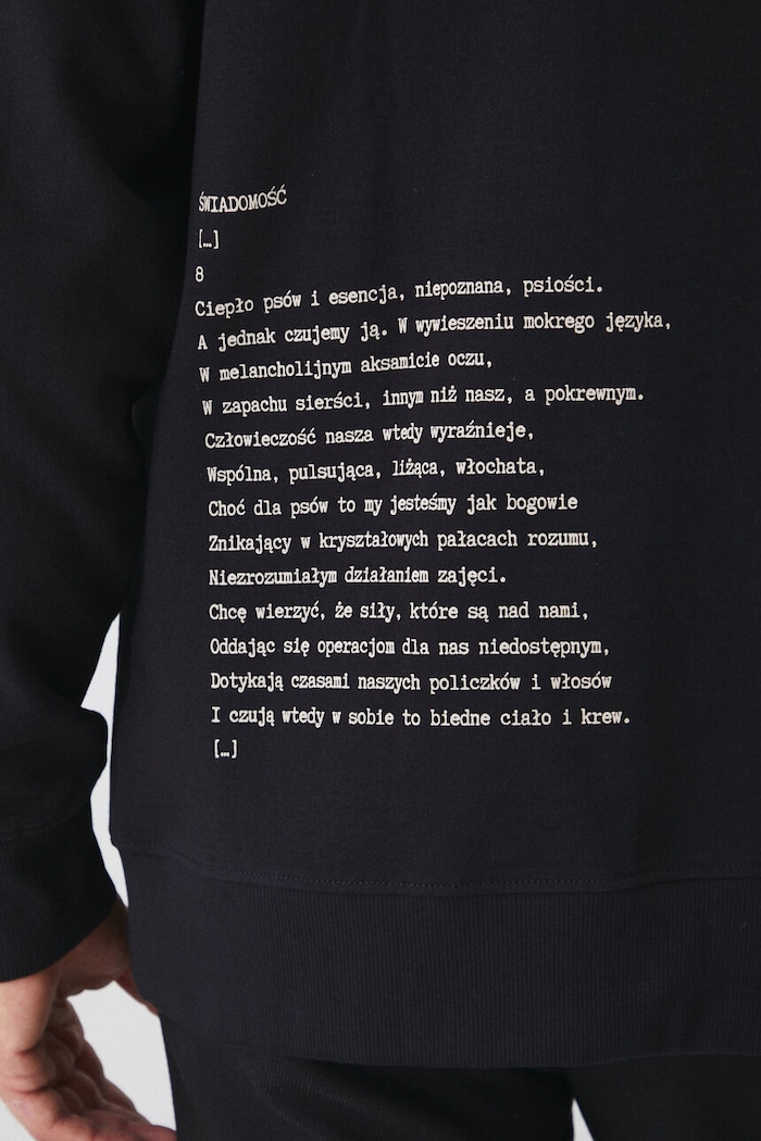 Bluza męska – Medicine z okazji roku Miłosza, kolor czarny RW24-BLM650