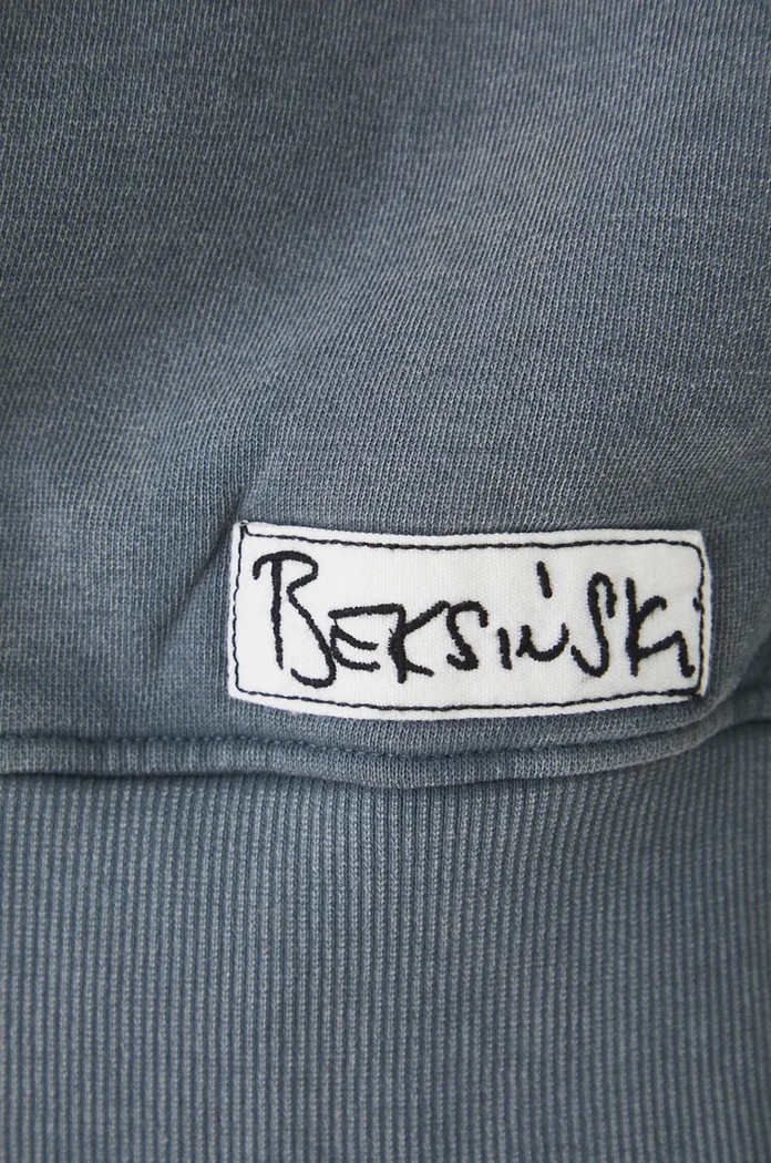 Bluza męska z kolekcji Zdzisław Beksiński x Medicine kolor niebieski RW24-BLM851