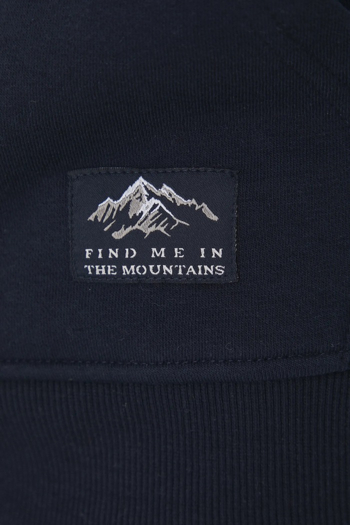Bluza męska z kapturem kolor granatowy RW24-BLM906