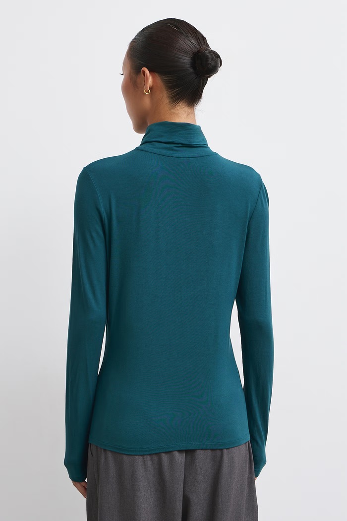 Odzież Medicine Longsleeve damski z wiskozą RW24-BUD071 zielony