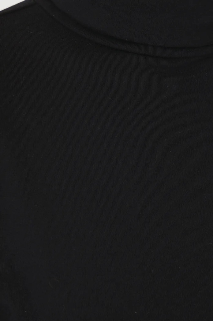 Longsleeve damski gładki kolor czarny RW24-BUD071 czarny