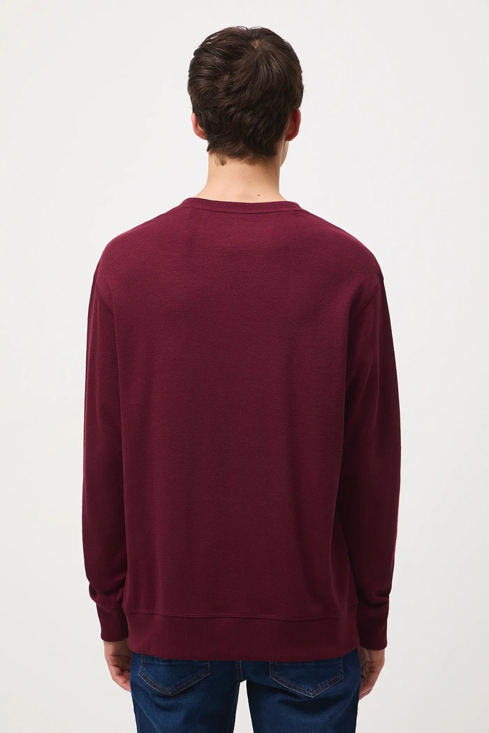 Medicine longsleeve burgundia RW24-BUM051