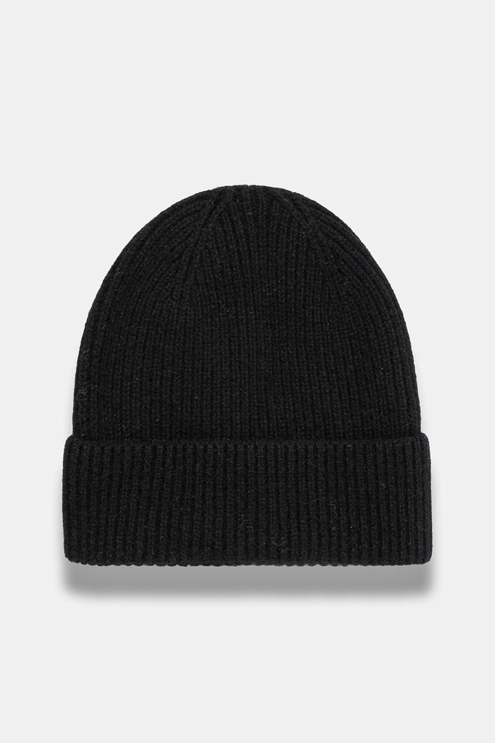 Kašmírová čepice dámská beanie černá barva RW24-CAD800 černá RW24