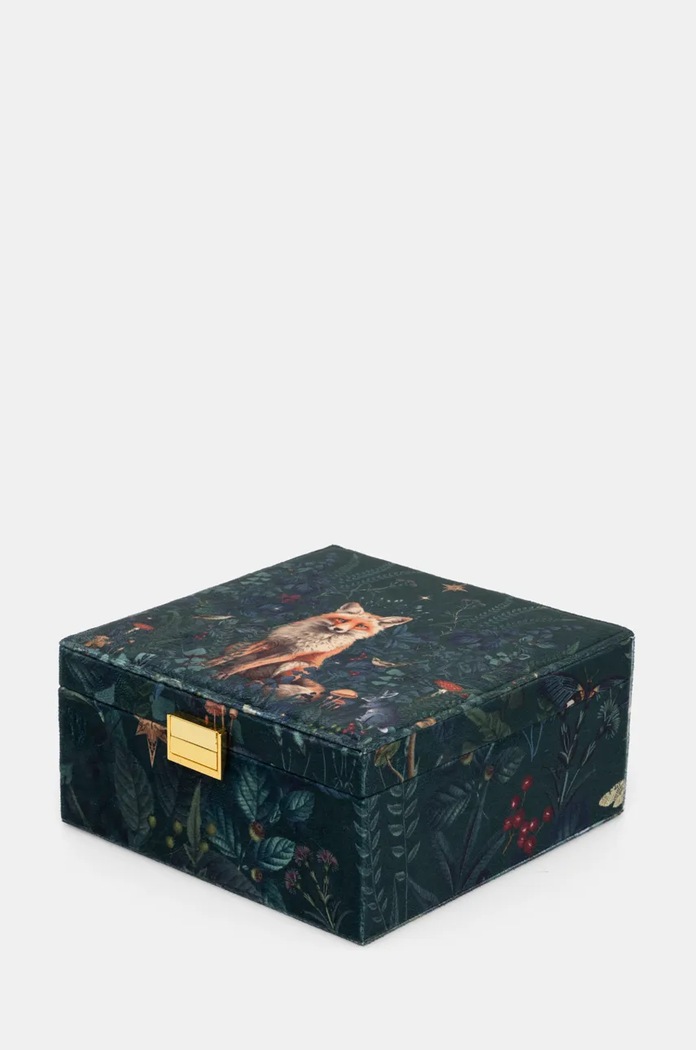 Szkatułka na biżuterię wzorzysta kolor multicolor multicolor RW24-DEU601