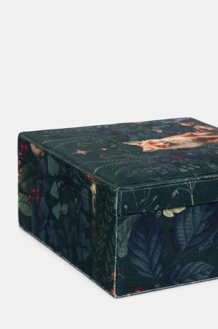 Akcesoria Szkatułka na biżuterię wzorzysta kolor multicolor RW24-DEU601 multicolor