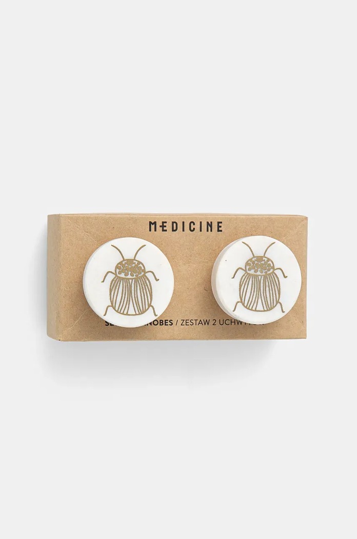Uchwyt do mebli z motywem zwierzęcym (2-pack) kolor biały biały RW24.DEU703