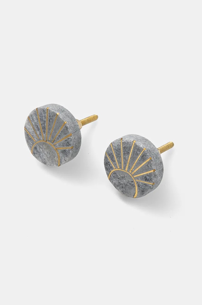 Uchwyt do mebli ozdobny (2-pack) kolor szary RW24-DEU712 szary RW24