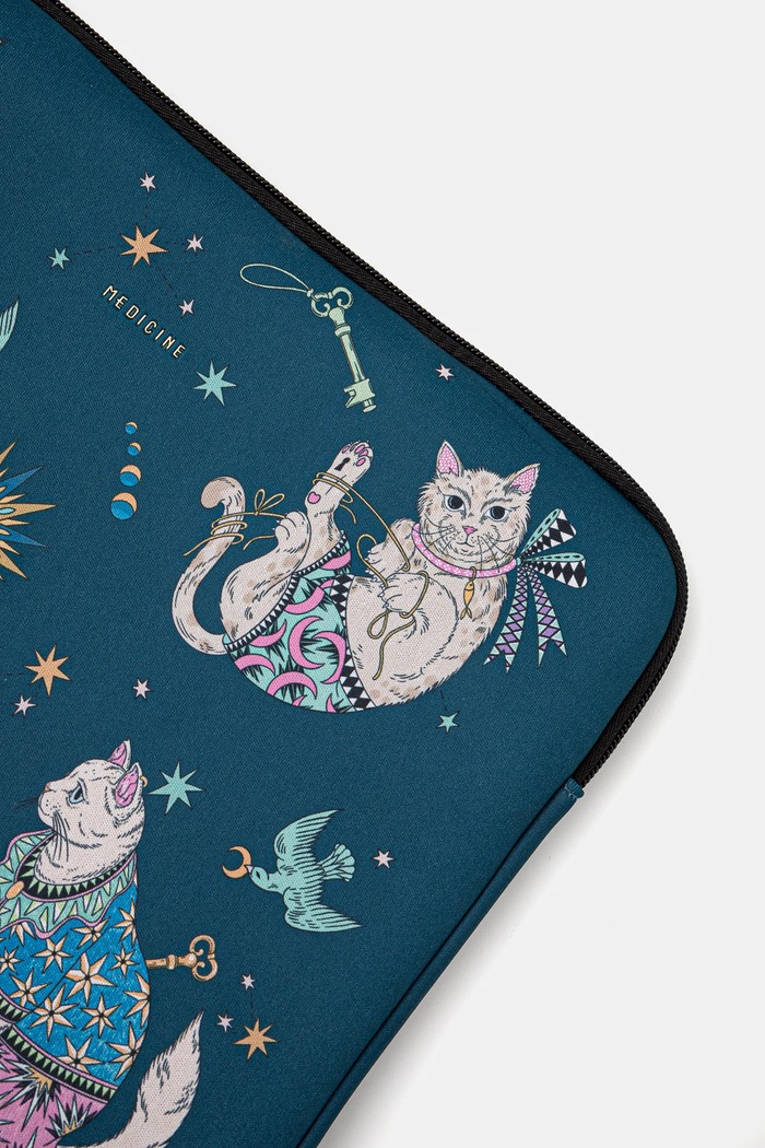Pokrowiec na laptopa w koty kolor multicolor multicolor RW24-ITU902