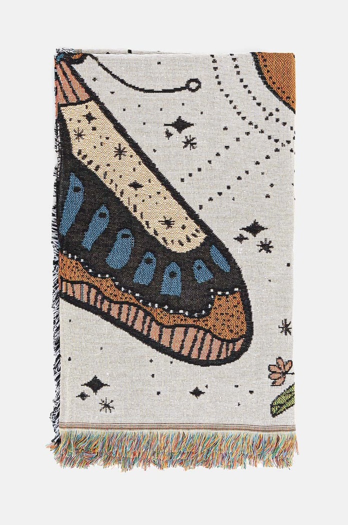 Žakárová deka se vzorem, 160 x 130 cm RW24.KOU402 vícebarevná RW24