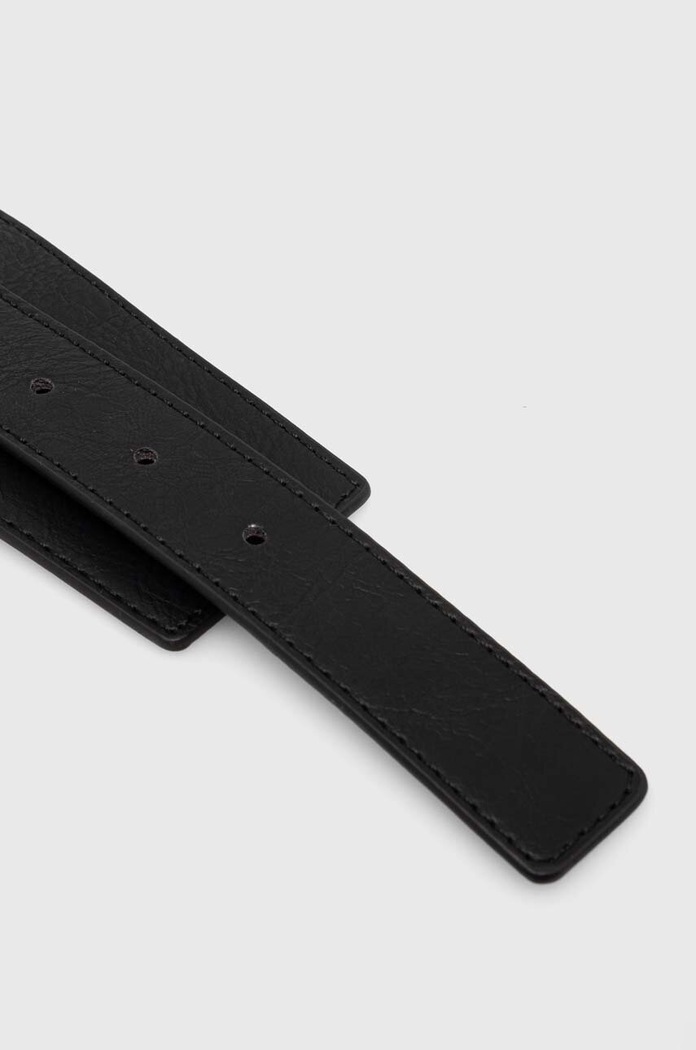Pasek damski z imitacji skóry kolor czarny RW24-PAD103 czarny RW24