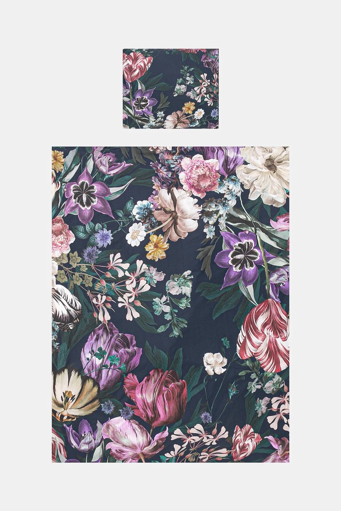 Komplet pościeli bawełnianej w kwiaty 150 x 200 cm kolor multicolor RW24-PCU606 multicolor RW24