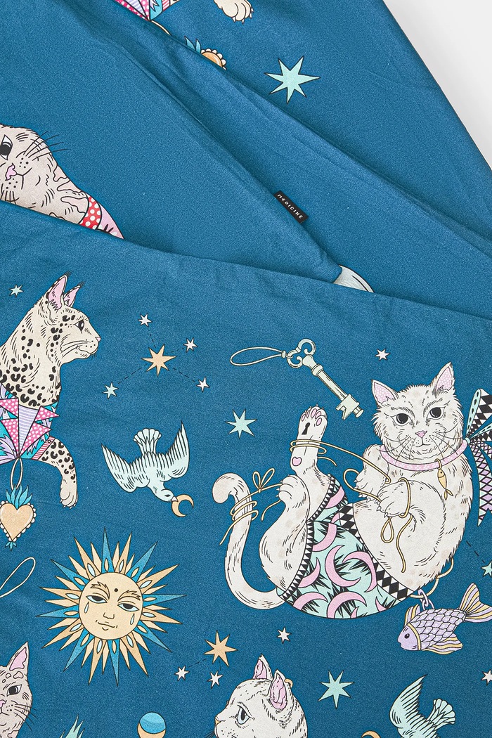 Всекидневна и спалня Комплект памучно спално бельо Medicine RW24-PCU900 многоцветен