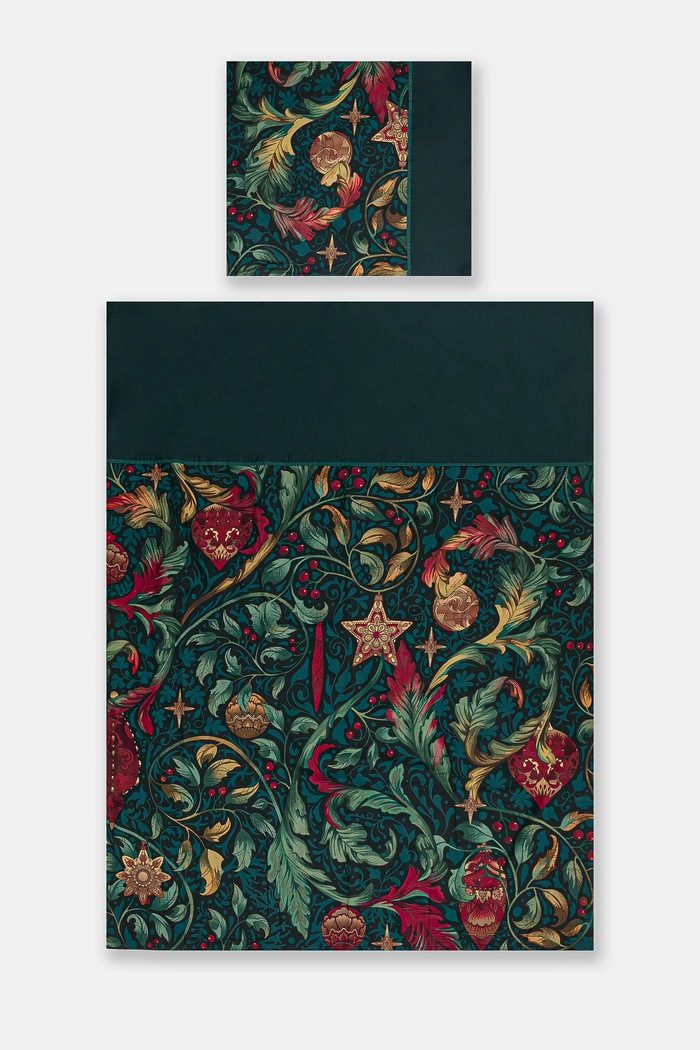 Komplet pościeli bawełnianej świątecznej 150 x 200 cm kolor multicolor multicolor RW24-PCUA01