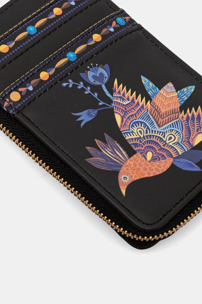 Etui na karty damskie z kolekcji Karolina Matyjaszkowicz x Medicine kolor multicolor multicolor RW24-PFDB51