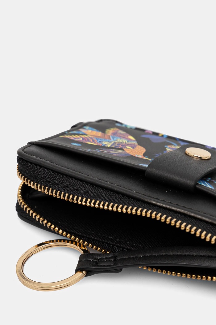 Etui na karty damskie z kolekcji Karolina Matyjaszkowicz x Medicine kolor multicolor RW24-PFDB51 multicolor