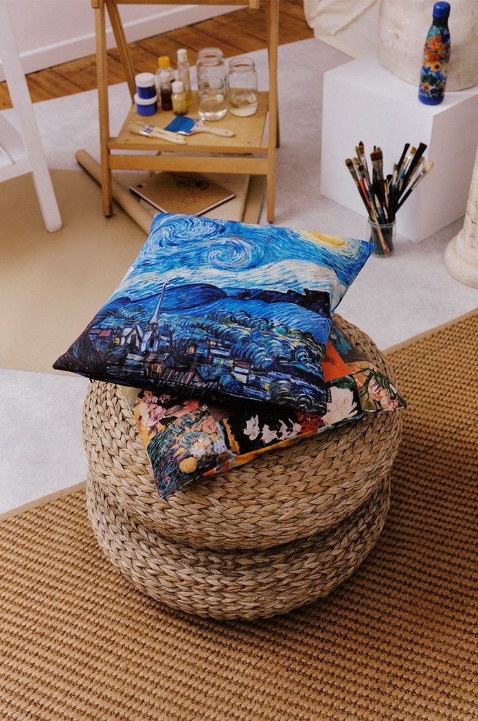 Poszewka dekoracyjna na poduszkę z kolekcji Eviva L'arte kolor multicolor RW24-PSU450 multicolor RW24