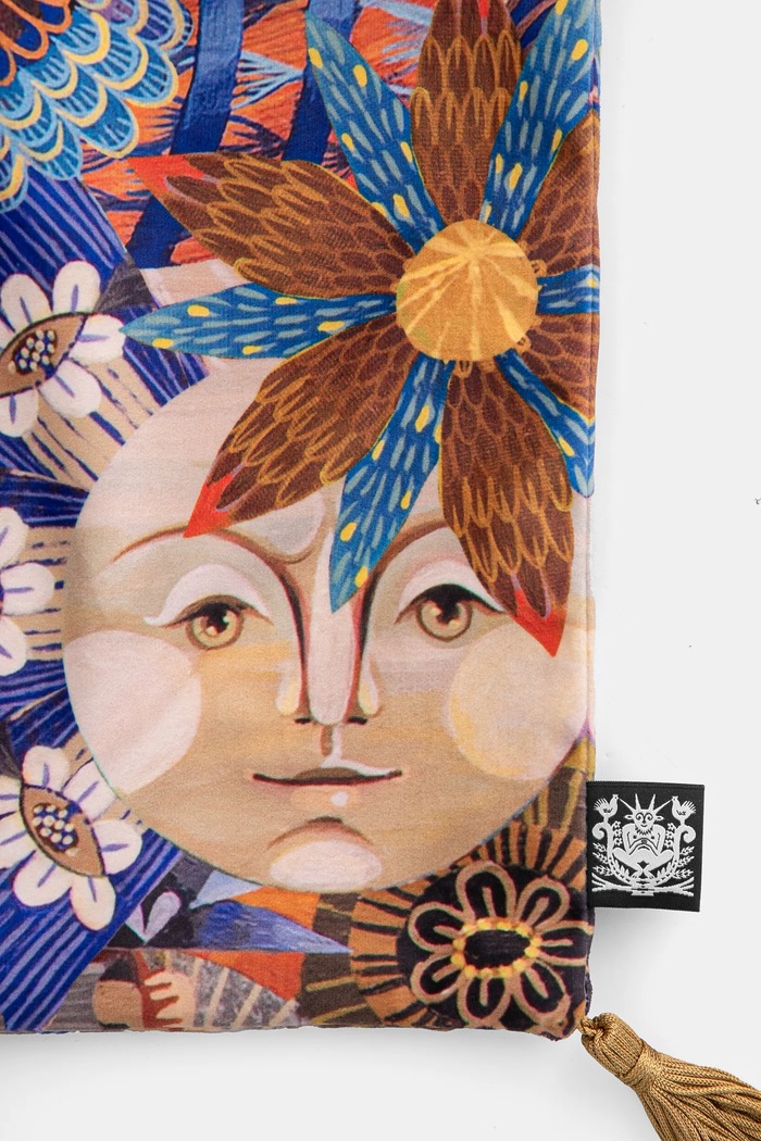 Sypialnia Poszewka dekoracyjna na poduszkę z kolekcji Karolina Matyjaszkowicz x Medicine 40 x 60 cm kolor multicolor RW24-PSUB53 multicolor