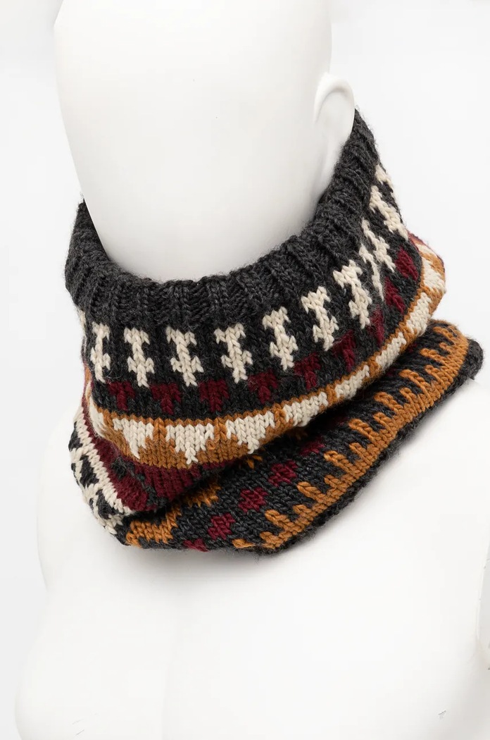 Komin męski wzorzysty kolor multicolor RW24-SAM900 multicolor RW24