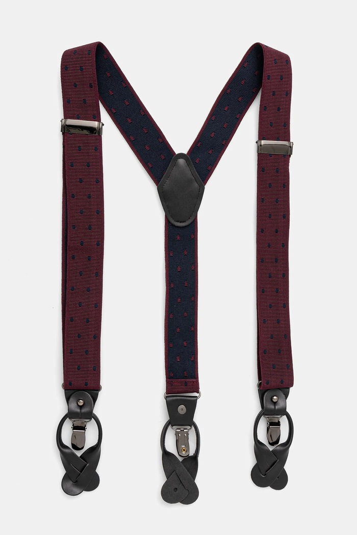 Akcesoria Zestaw szelki i mucha wzorzyste kolor multicolor RW24.SEU900 multicolor