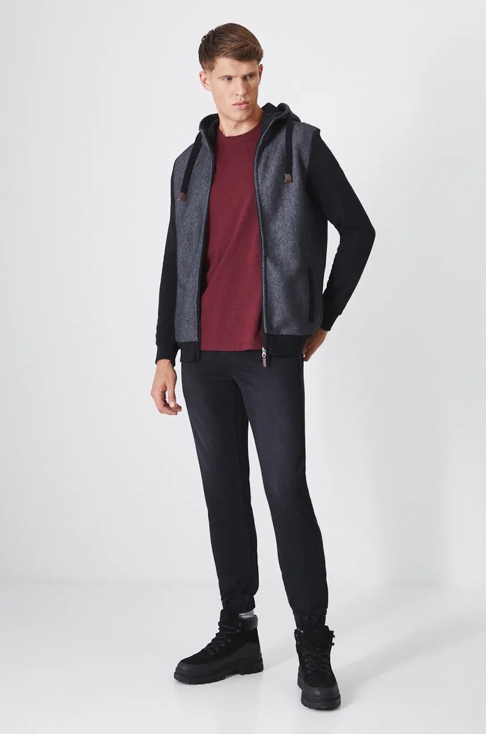Medicine jeansy RW24-SJM905 czarny RW24