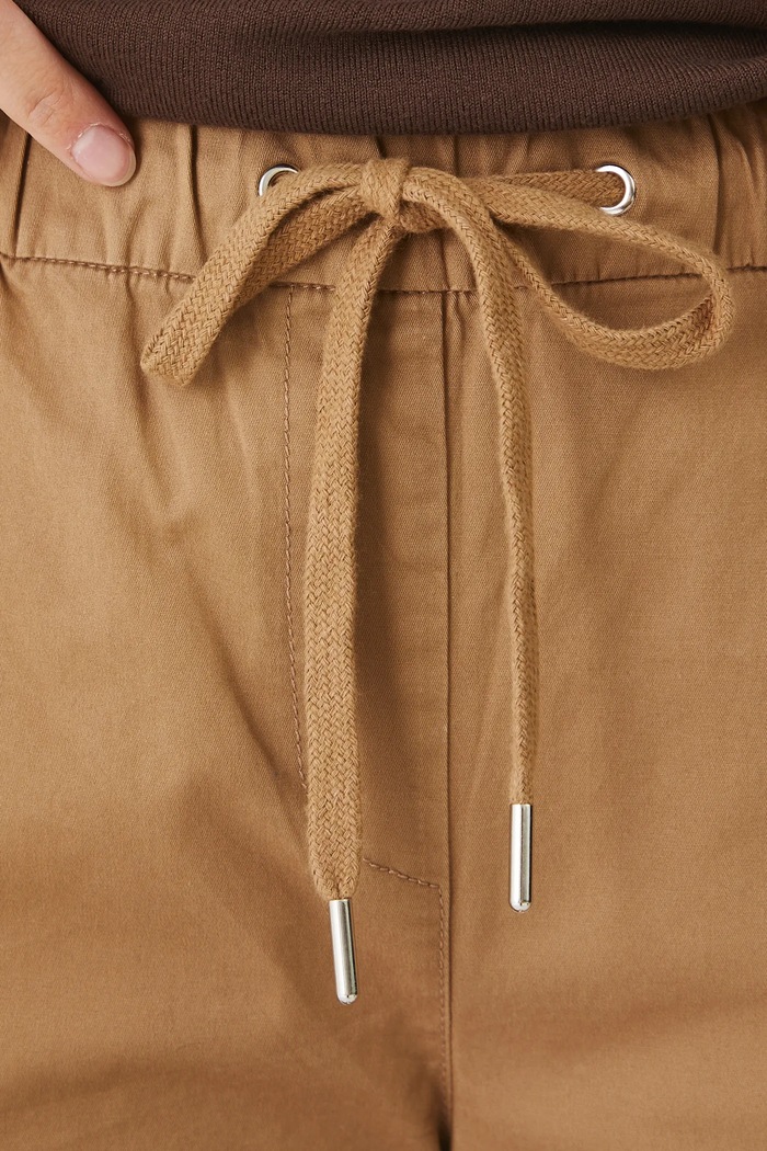 Medicine spodnie chinos damskie bawełniane z elastanem beżowy RW24-SPD011